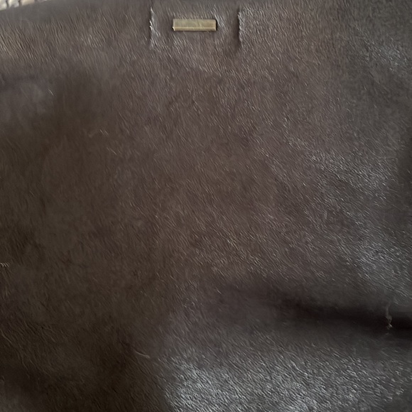 Mens Calvin Klein faux leather and fur - Picture 3 of 4